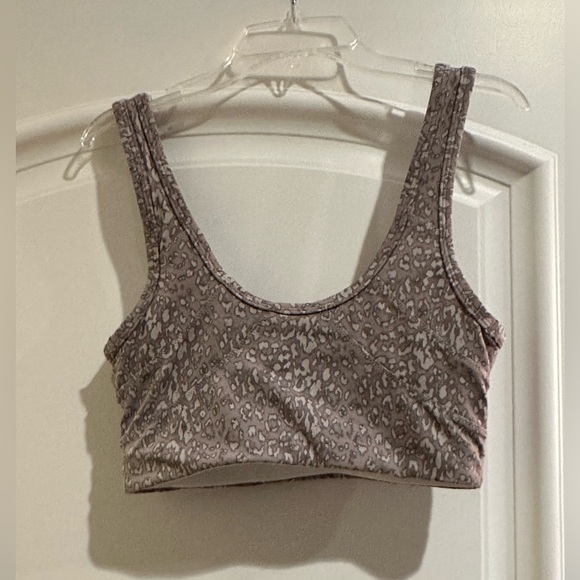 Varley Let’s Move Kellam Leopard Print Sports Bra Size Small - Picture 4 of 7